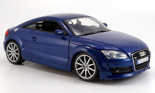 Audi TT Coupe dunkelblau ohne Vitrine 2007
