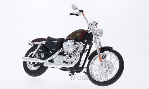 Harley Davidson XL 1200V, seventy-Two, metallic-dunkelrot, ohne Vitrine, 2012