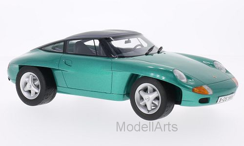 Porsche Panamericana Concept, metallic-grün, 1989, ohne Vitrine