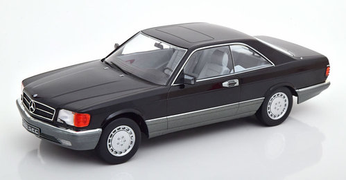Mercedes-Benz S-Class 560SEC C126 Coupe 1985 black - limitiert auf 1000