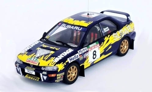 Subaru Impreza 555, No.8, Rally Neuseeland, P.Bourne/R.Vincent, 1997