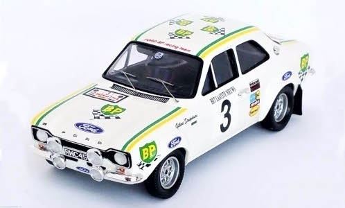 Ford Escort MkI RS2000, No.3, Ford BP Racing Team, BP, Rally Ypern, G.Staepelaere/A.Aerts, 1972