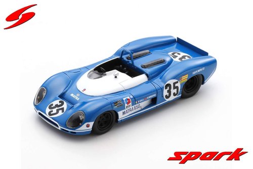 Matra-Simca MS 630/650 No.35 24H Le Mans 1969 - G. 'Nanni' Galli - R. Widdows