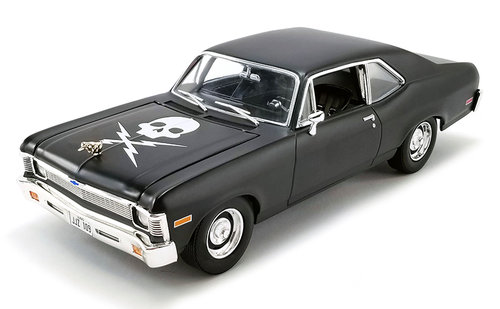 1971 Chevrolet Nova in Matte Black (as driven in horror film Death Proof)