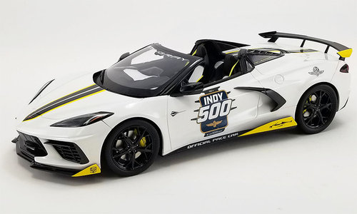 Chevrolet Corvette Stingray Indy 500 Pace Car 2021, white/yellow/black