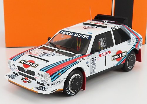 Lancia Delta S4, No.1, Lancia Martini Racing, Martini, Tour de Corse, M.Alen/I.Kivimäki, 1986