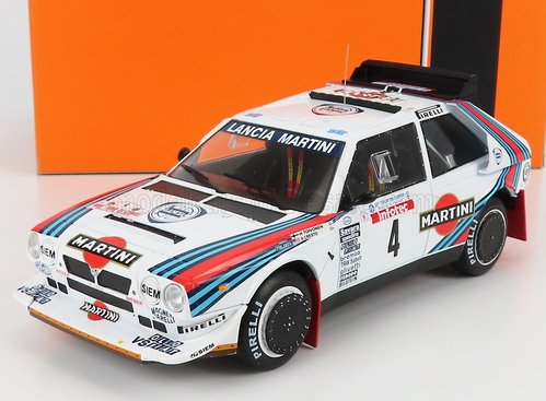 Lancia Delta S4, No.4, Lancia Martini Racing, Martini, Tour de Corse, H.Toivonen/S.Cresto, 1986