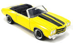 1970 Chevrolet Chevelle SS Convertible Restomod, yellow with black stripes