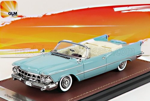 GLM-MODELS - 1/43 - IMPERIAL - CROWN CONVERTIBLE OPEN 1959 - NORMANDY BLUE