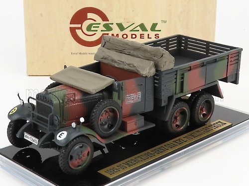 MERCEDES BENZ - G3A SD.KFZ. 70 WERMACHT TRUCK FULL OPEN - GERMAN ARMY WWII - 1935 - MILITARY GREY CA