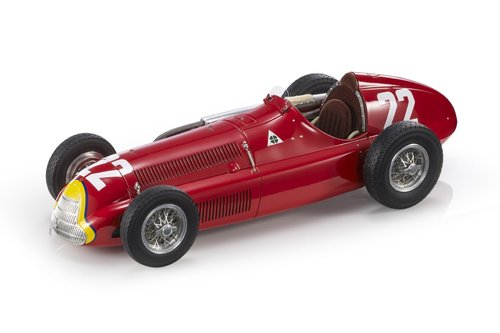 ALFA ROMEO - F1 ALFETTA 159M N 22 WINNER SPAIN GP JUAN MANUEL FANGIO 1951 WORLD CHAMPION - RED