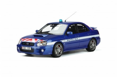 Subaru Impreza STI WRX Gendarmerie 2006 Bleu World Rally