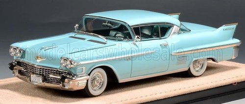 CADILLAC - COUPE DEVILLE 1958 - TURQUOISE