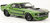 1970 Ford Mustang widebody by Ruffian, green/black/red