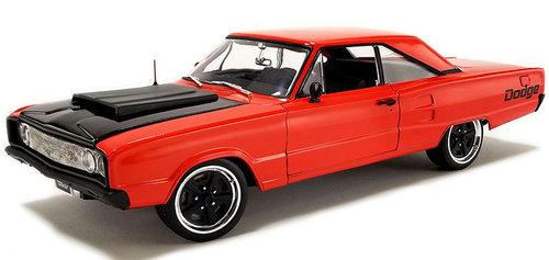 1967 Plymouth Coronet R/T Restomod, red/black
