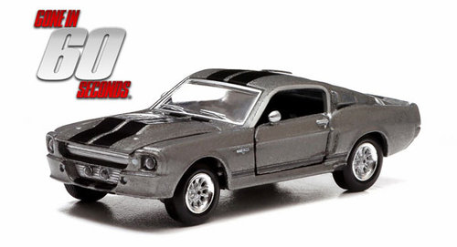 1967 Ford Mustang Shelby GT500 Gone in Sixty Seconds (2000) *Eleanor*, grey with black stripes.