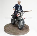 OSSA - 250 AE73 ENDURO 1973 WITH TERENCE HILL SMALL ACTION FIGURE -