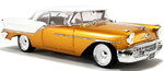1957 Oldsmobile Super 88 *Southern Kings Customs*, gold/white