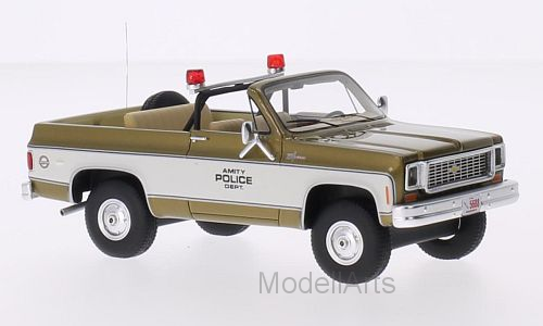 Chevrolet Blazer, gold/weiss, Amity Police Department