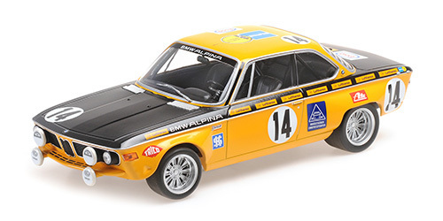 BMW 2800 CS - BMW ALPINA - HUBER/KELLENERS - WINNERS 24H SPA-FRANCORCHAMPS 1970