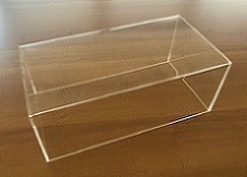 Plexiglass Transparent Cover for Tecnomodel Mythos Models (Dimension 310 mm x 160 mm x 125 mm)