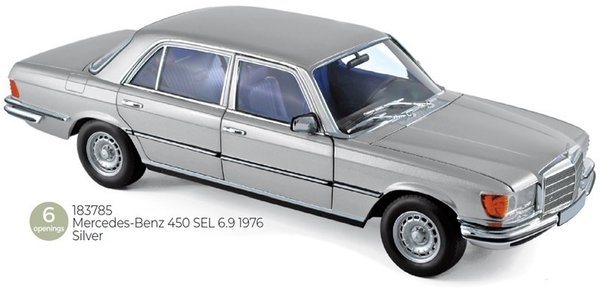 Mercedes-Benz 450 SEL 6.9 1976 - Silver