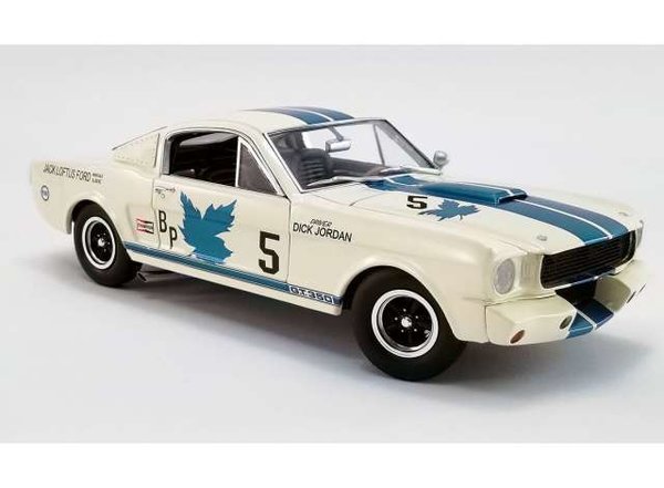 1965 Shelby GT350R #5 Dick Jordan Canadian Champion, white with blue stripes