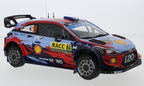 Hyundai i20 Coupe WRC, No.19, Rallye Catalunya, S.Loeb/D.Elena, 2019