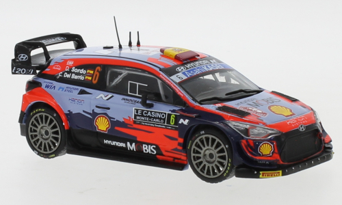 Hyundai i20 Coupe WRC, No.6, Rally Monte Carlo , D.Sordo/C.Del Barrio, 2021