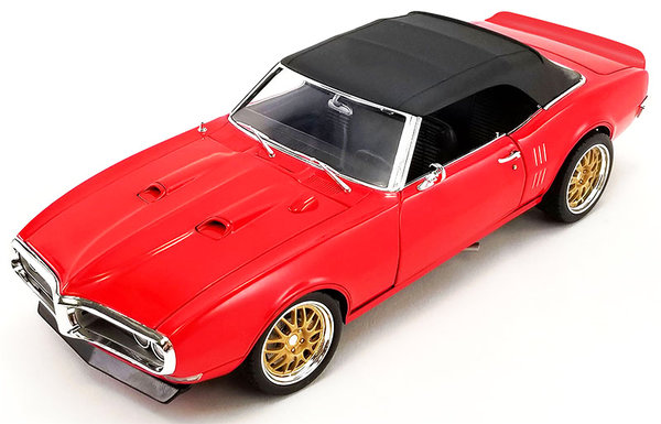 1968 Pontiac Firebird Convertible Restomod - Candy Red