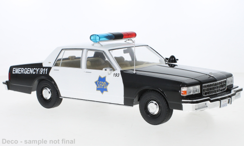Chevrolet Caprice, S.F.P.D. - San Francisco Police Department, 1987