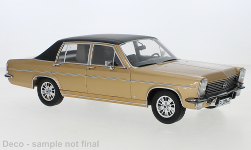 Opel Diplomat B, metallic-beige/matt-schwarz, 1972