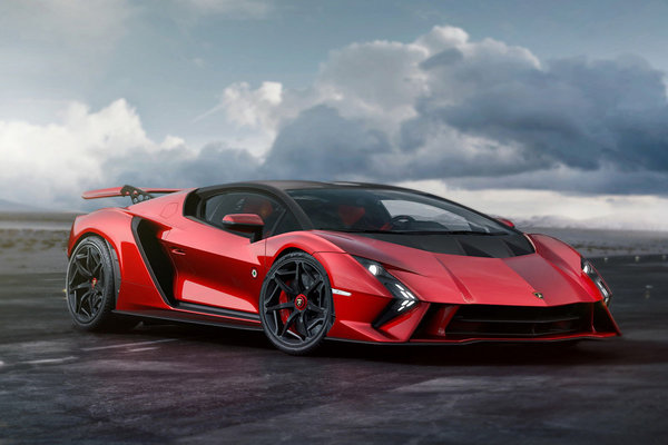 Lamborghini Invencible - Rosso Efesto