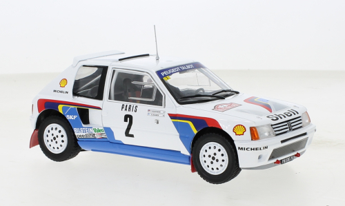 Peugeot 205 T16, No.2, Rallye WM, Rallye Monte Carlo, A.Vatanen/T.Harryman, 1985