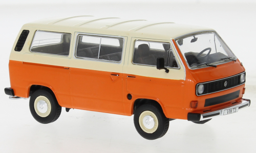 VW T3 Caravelle, orange/beige, 1981