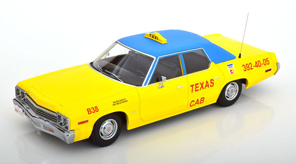 Dodge Monaco Texas Cab 1974 gelb/blau