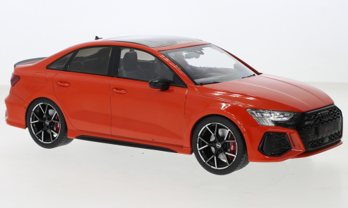 Audi RS3 Limousine, rot, Made by IXO for MCG, 2022