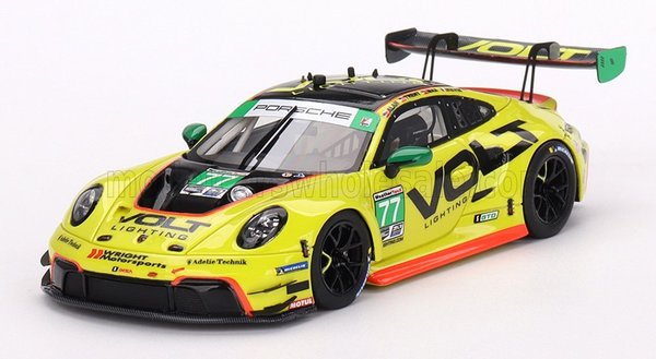Porsche 911 GT3 R #77  VOLT Racing 2023 IMSA Daytona 24 Hrs GTD