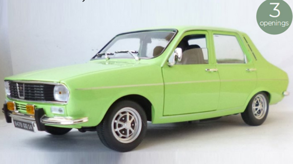 Renault 12 TS 1973 Light Green