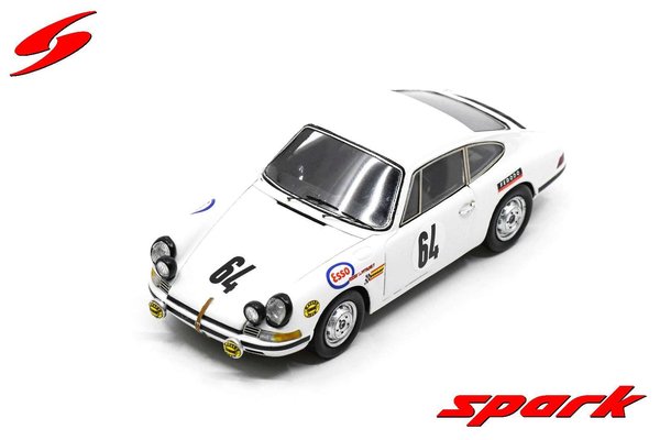 Porsche 911T No.64 24H Le Mans  1968 - C. Laurent - J-C. Ogier