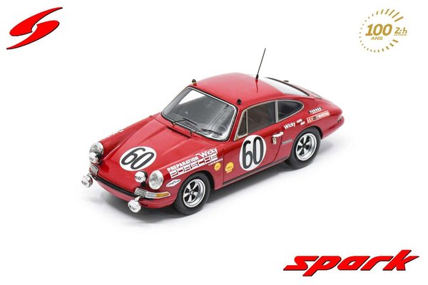 Porsche 911 T No.60 24H Le Mans  1968 - J. de Mortemart - W. Meier