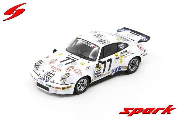 Porsche 911 RS 3.0 No.77 17th 24H  Le Mans 1975 - T. Sabine - P.  Dagoreau - J-P. Aeschlimann