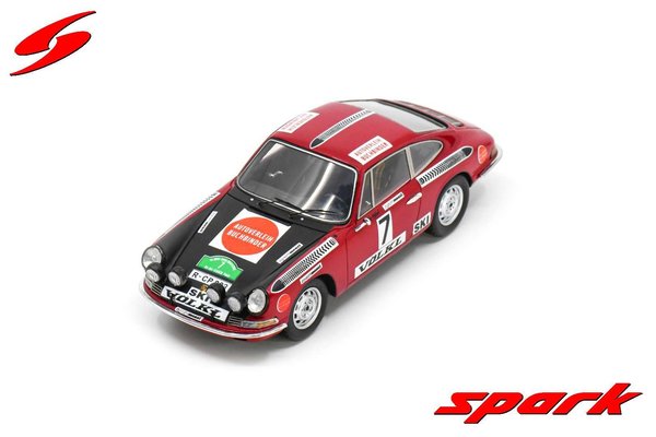 Porsche 911 No.7 Bavaria Rally 1970  - W. Röhrl - H. Marecek - Limited 500