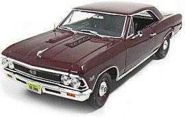 1966 Chevrolet Chevelle SS396 in Madiera Maroon